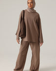 Mode.st Cotton Pant - Taupe
