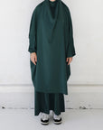 French Jilbab Set - Emerald