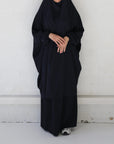 French Jilbab Set - Navy