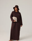 MODE.ST T-shirt Dress - Mahogany