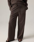 Mode.st Cotton Pant - Pebble