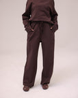 Mode.st Cotton Pant - Mahogany