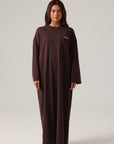 MODE.ST T-shirt Dress - Mahogany