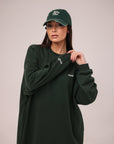 MODE.ST SWEATER DRESS - Emerald Green