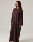 MODE.ST T-shirt Dress - Mahogany