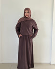 Mode.st Cotton Skirt - Mahogany