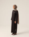MODE.ST T-shirt Dress- Charcoal Grey