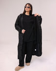 Mode.st Longline 2 in 1 Trench - Black