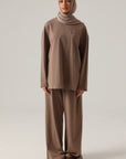 Mode.st Cotton Pant - Taupe