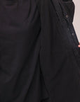 Mode.st Longline 2 in 1 Trench - Black