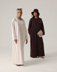 MODE.ST T-shirt Dress - Mahogany