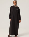 MODE.ST T-shirt Dress- Charcoal Grey