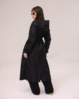 Mode.st Longline 2 in 1 Trench - Black