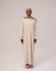 MODE.ST SWEATER DRESS - Sand