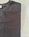 Mode.st Long Sleeve Cotton Tee - Pebble Grey