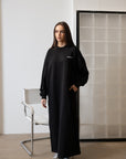MODE.ST SWEATER DRESS - Black