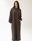 MODE.ST SWEATER DRESS - Pebble Grey