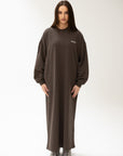 MODE.ST SWEATER DRESS - Pebble Grey