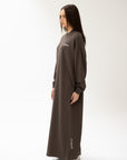 MODE.ST SWEATER DRESS - Pebble Grey