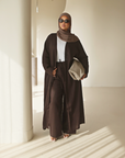 Mode.st Linen Pant - Chocolate