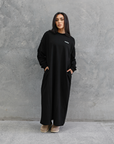 MODE.ST SWEATER DRESS - Black