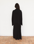 Oversized Jersey Dress - Black