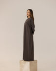 MODE.ST T-shirt Dress - DARK TAUPE