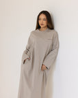 MODE.ST T-shirt Dress - STONE