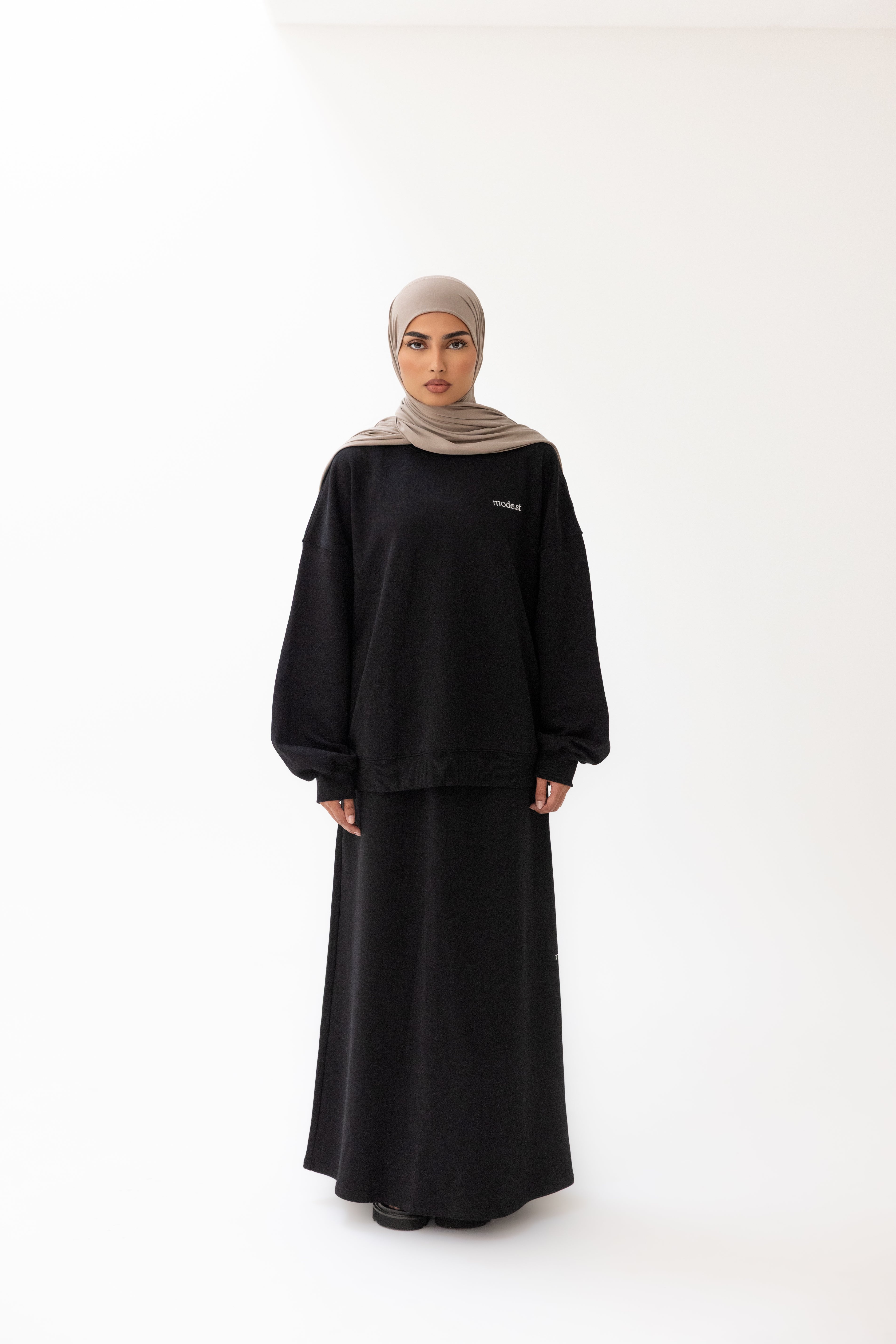 Mode.st Fleece Skirt - Black