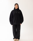 Mode.st 1/4 Zip Jumper - Black