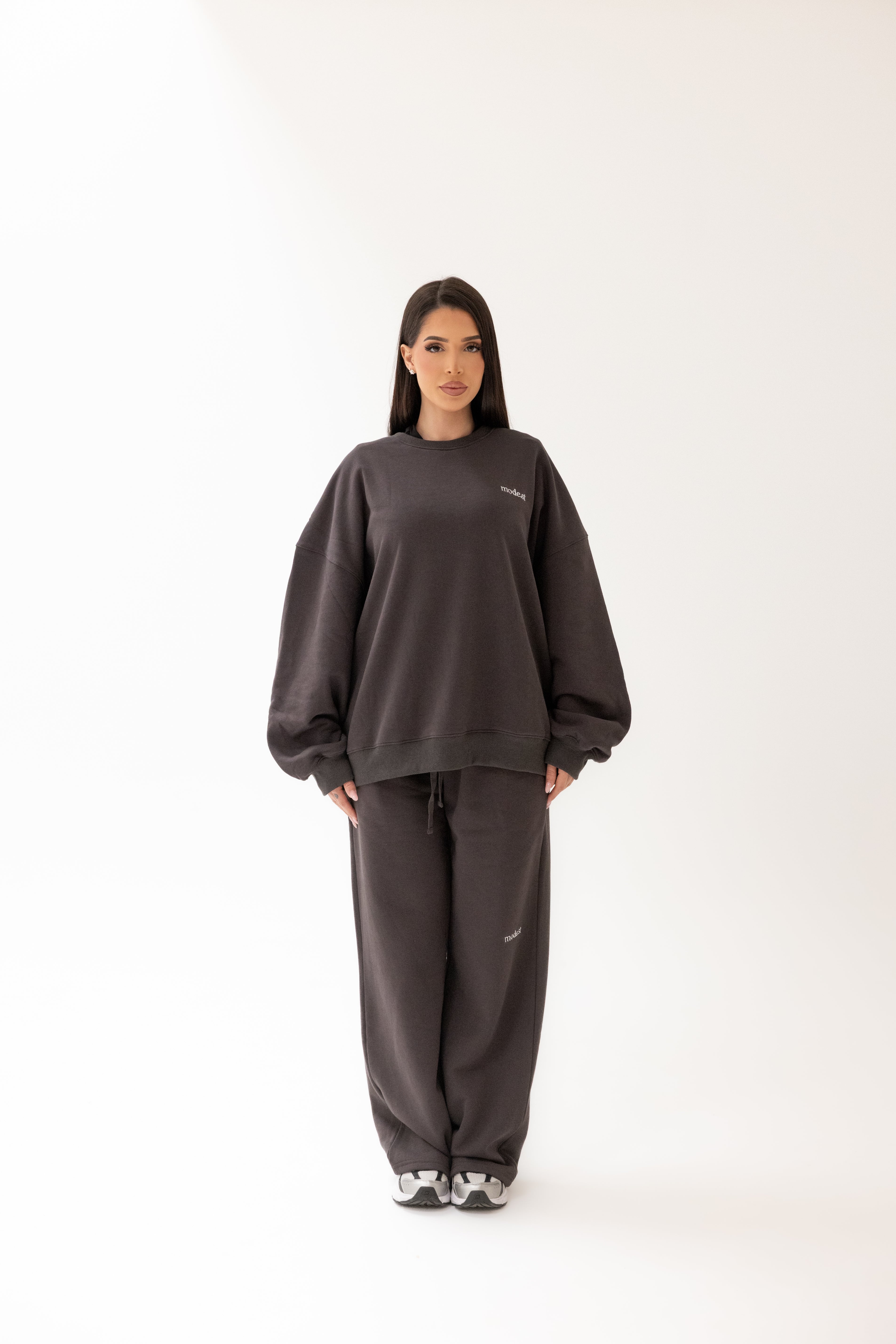 Mode.st Crewneck Jumper - Grey