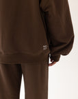 Mode.st Crewneck Jumper - Brown