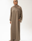 MODE.ST SWEATER DRESS - Olive