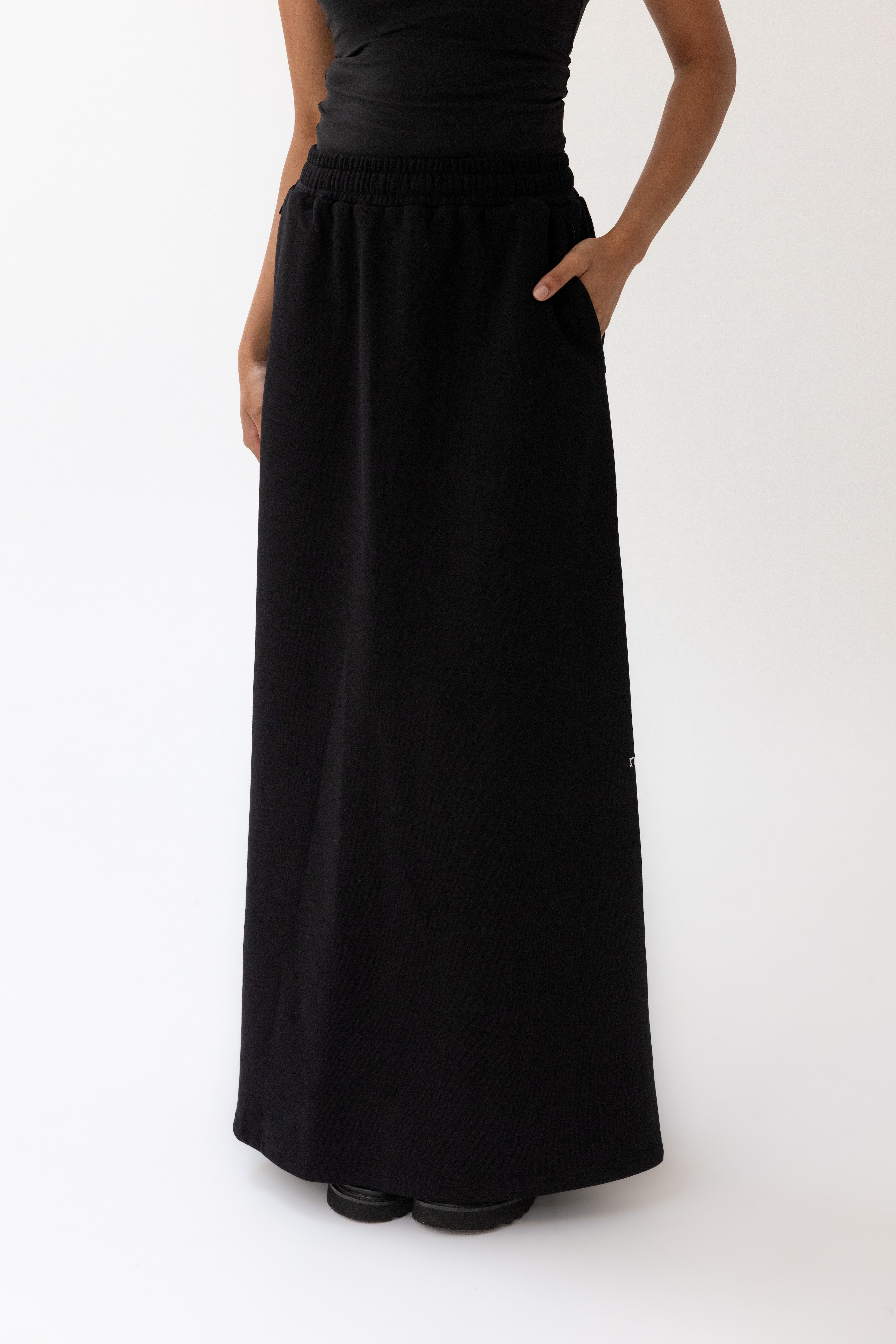 Mode.st Fleece Skirt - Black